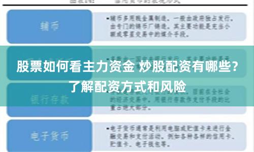 股票如何看主力资金 炒股配资有哪些？了解配资方式和风险